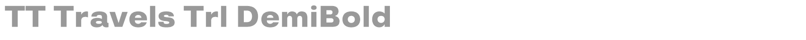 TT Travels font preview